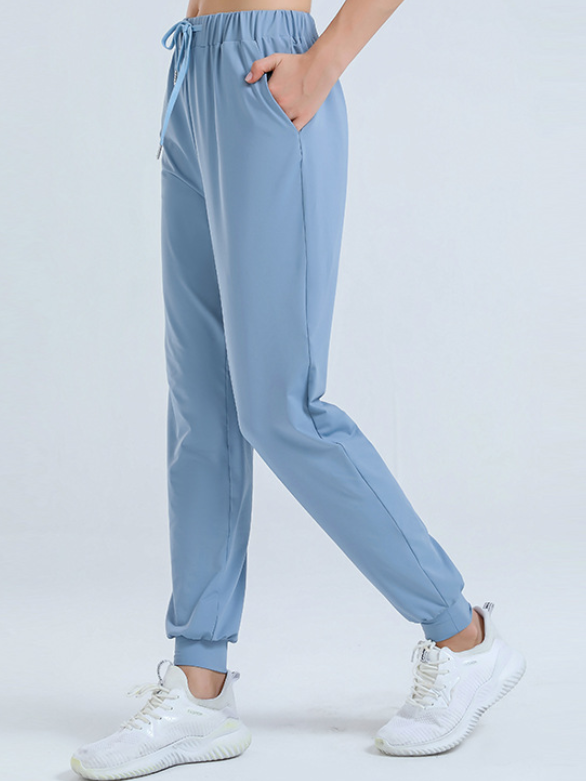 Sit Back Drawstring Nylon Joggers 29"