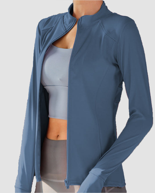 Running Fervor Mesh Zip Up Jacket