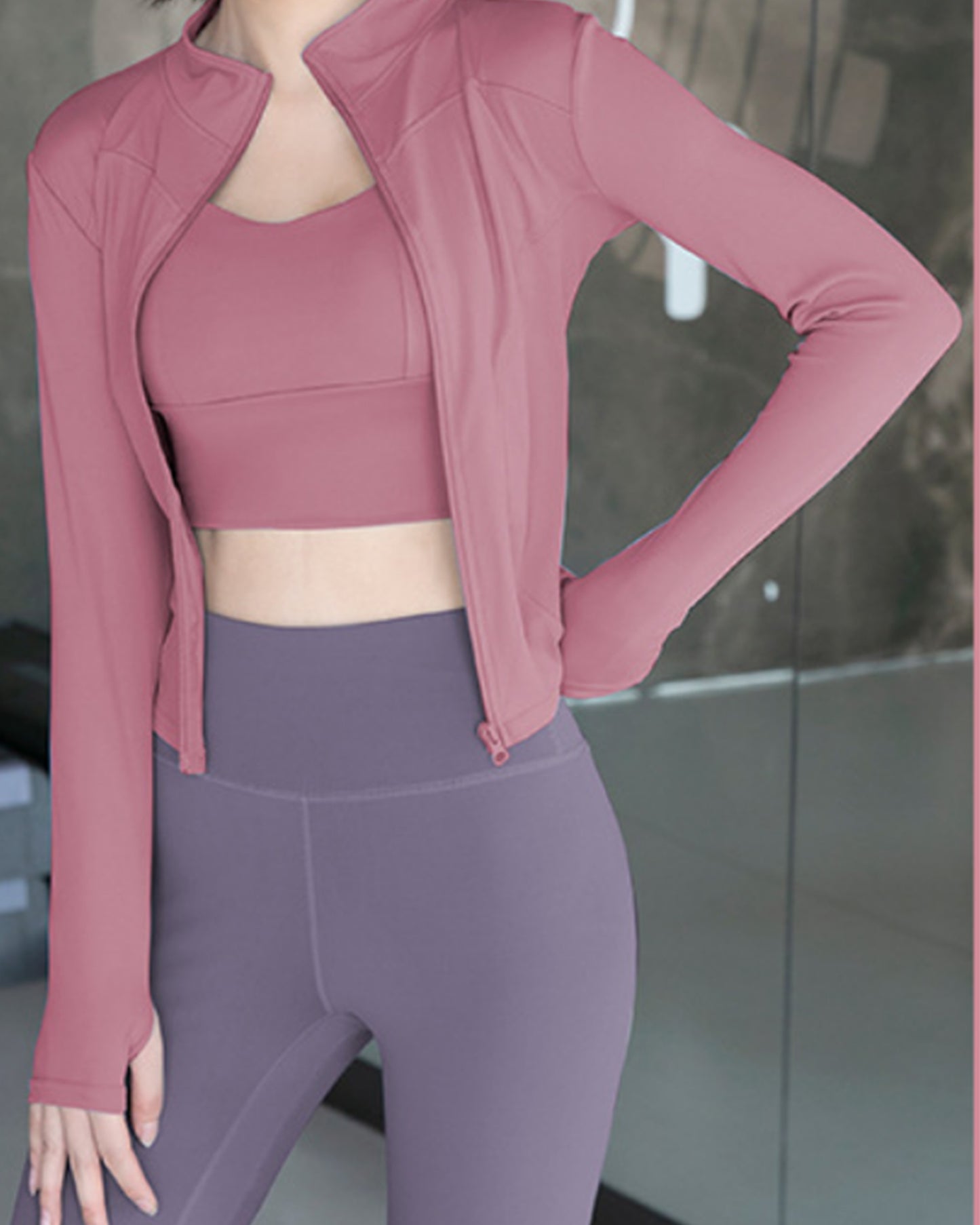 Curve Yoga Zip Up Jacket
