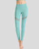 Wave Mesh Nylon Fitness Leggings 26"
