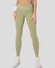 Laser Cut Training Pocket Nylon Leggings 26"