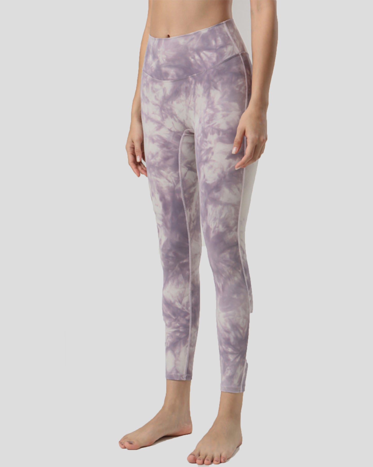Vapor Tie Dye Print Leggings High Waist 26"