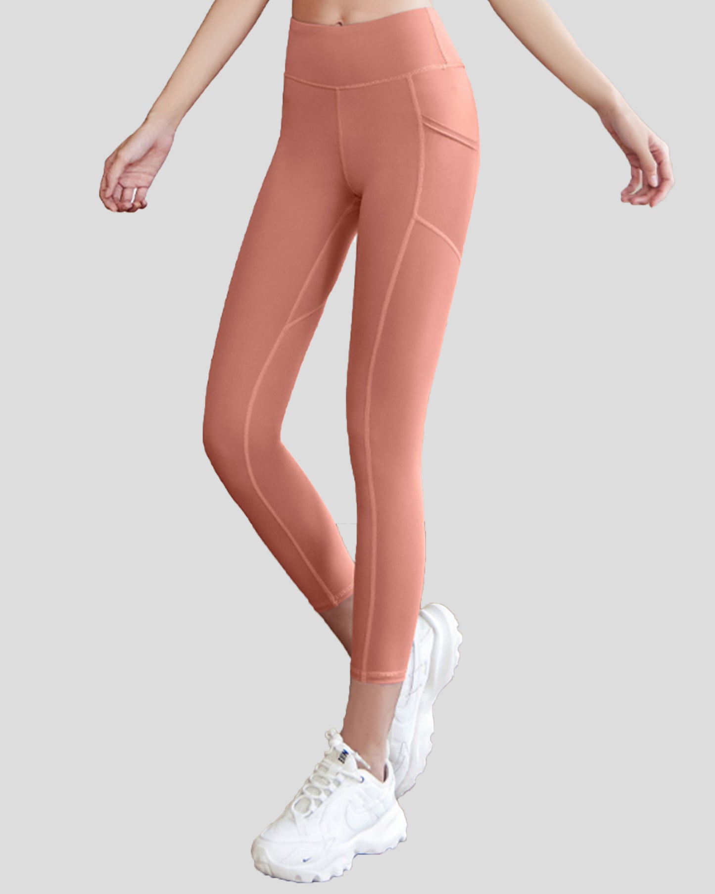 Flight Pocket Crop Leggings High Waist 26"