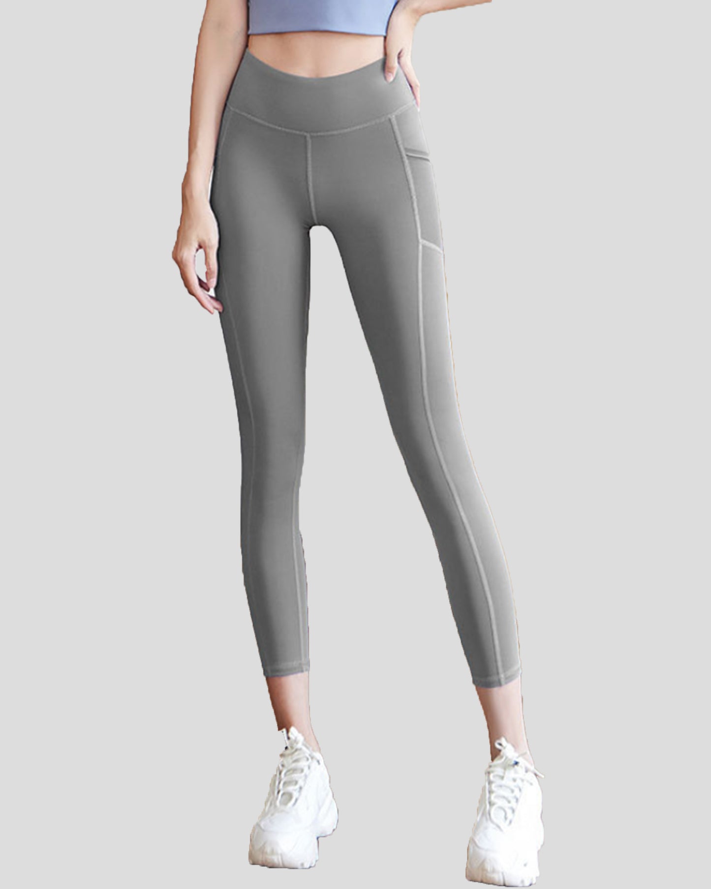 Flight Pocket Crop Leggings High Waist 26"