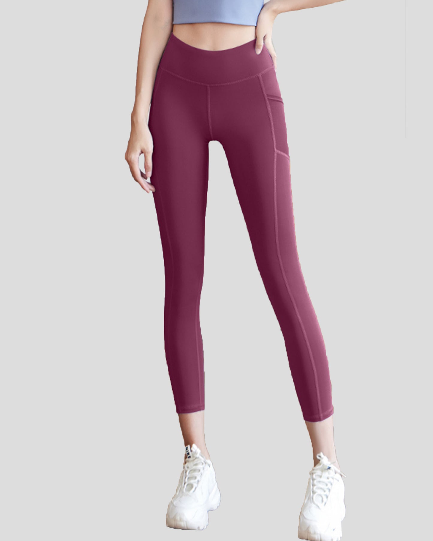 Flight Pocket Crop Leggings High Waist 26"