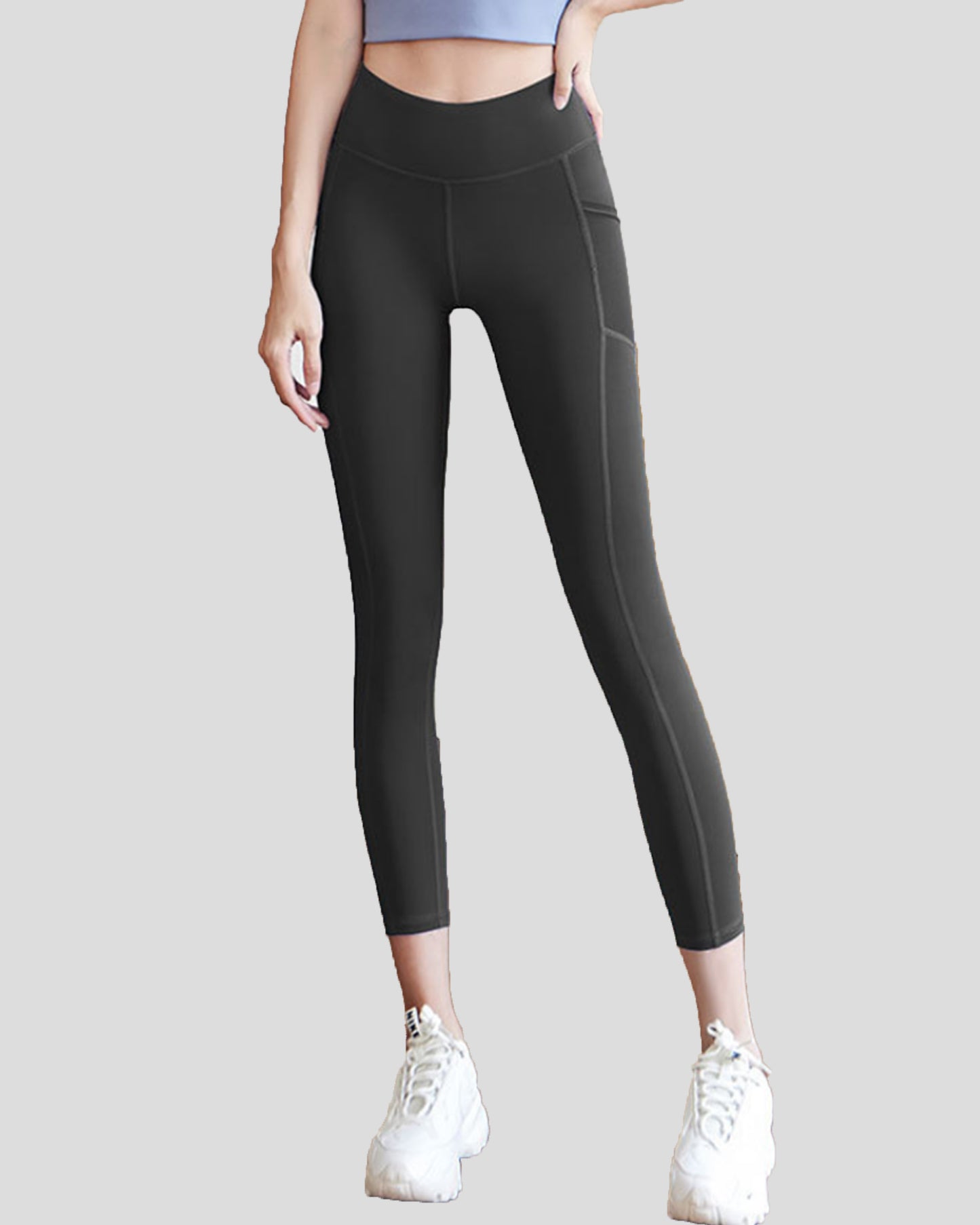 Flight Pocket Crop Leggings High Waist 26"