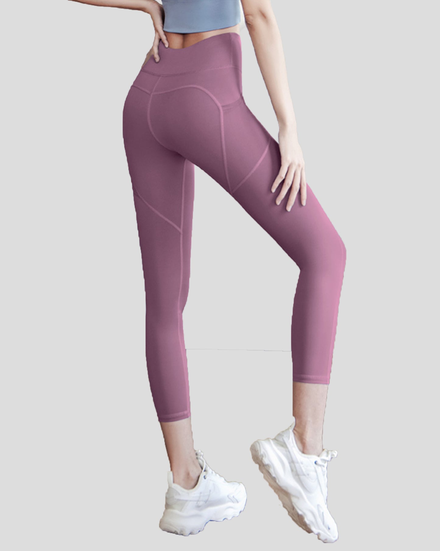 Flight Pocket Crop Leggings High Waist 26"