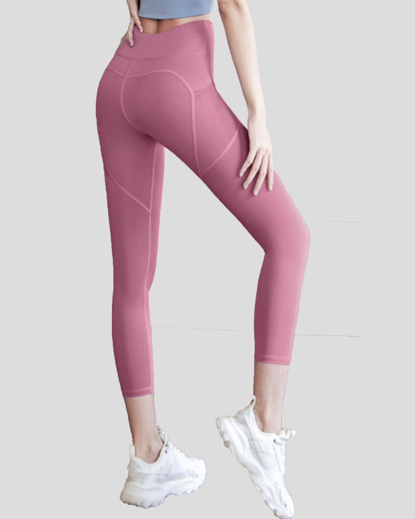 Flight Pocket Crop Leggings High Waist 26"