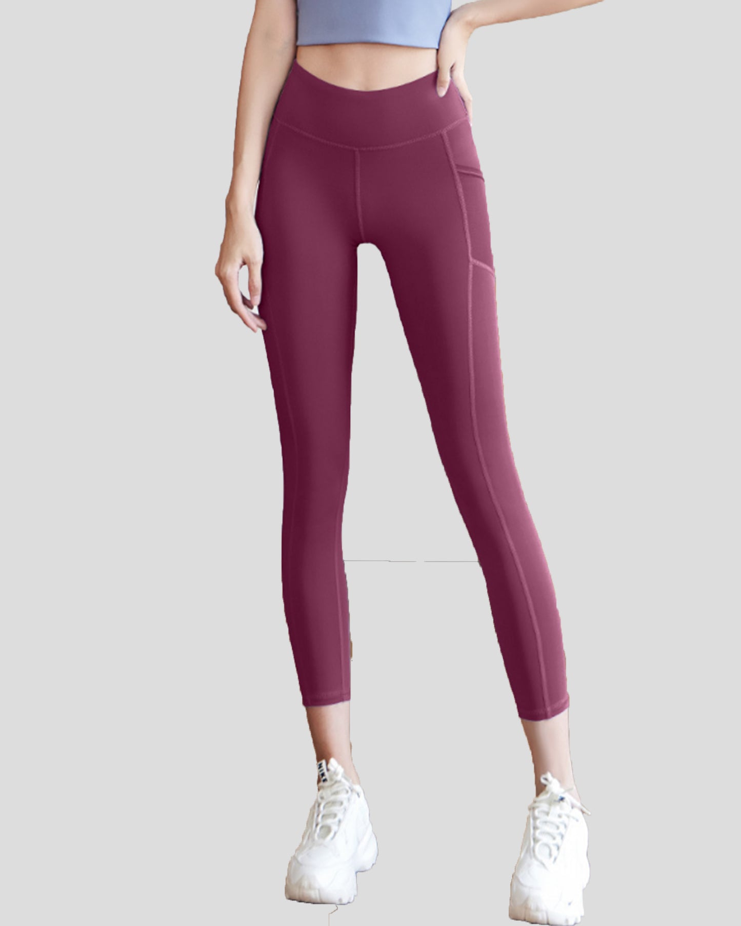 Flight Pocket Crop Leggings High Waist 26"